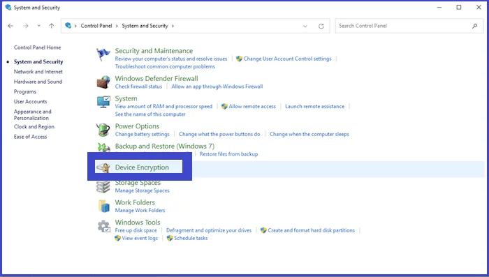 control-panel-device-encryption