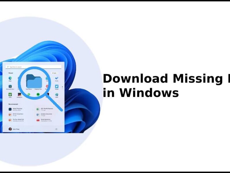 Download Missing Folders in Windows [Solution]