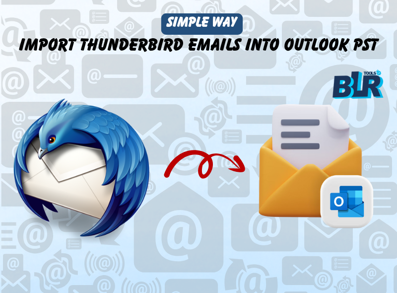 Simple Way to Takeout Thunderbird emails in Outlook