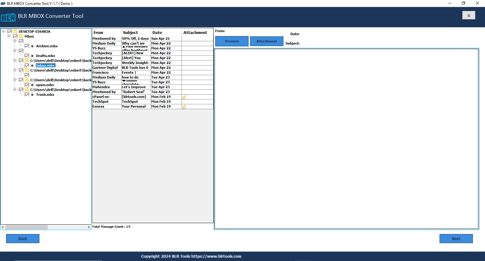 preview-selected-mbox-files